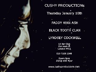 Link to Cushy gig 10-01-02